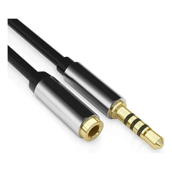 Cabo De Extensão Extensor P3 P2 4 Vias P/ Headset Celular Foto 1