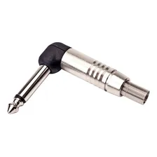 Cabo De Microfone Balanceado Xlr Fêmea P10 Santo Angelo 1m Foto mini  2