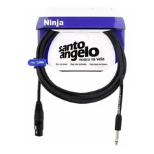 Cabo De Microfone Santo Angelo Mod Ninja Hg B 20ft/6,10m Foto mini 3