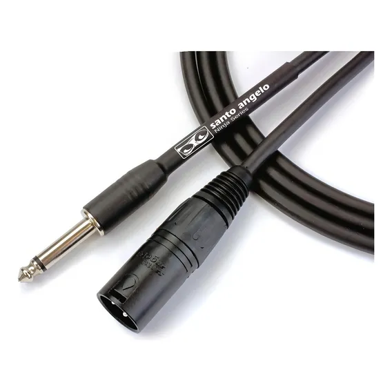 Cabo De Microfone Santo Angelo Ninja Nm B 20ft/6.10m Foto 1