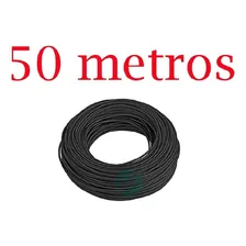 Cabo De Rede 4 Pares Cat5e Preto 50 Metros Cftv Net Rolo Foto mini 4