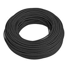 Cabo De Rede 4 Pares Cat5e Preto 50 Metros Cftv Net Rolo Foto mini 3