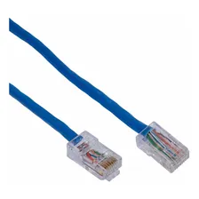 Cabo De Rede 5m Ethernet Lan Rj45 Cat5e Azul C/ 5 Metros Exb Foto mini  2