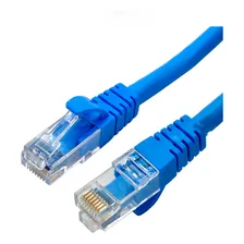 Cabo De Rede Internet Patch Cord Rj45 Cat6 Azul 2 Metros Foto mini 4