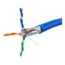 Cabo De Rede Internet Patch Cord Rj45 Cat6 Azul 2 Metros Foto mini 2