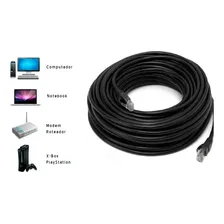 Cabo De Rede Patch Cord Cat6 25m Metros 25m Cat 6 - Utp Rj45 Foto mini 3