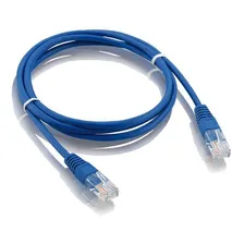 Cabo De Rede Patch Cord Cat6 Rj45 1m Azul 2flex Foto  mini 1