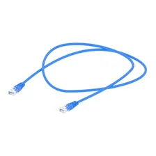 Cabo De Rede Patch Cord Cat6 Rj45 1m Azul 2flex Foto mini  2