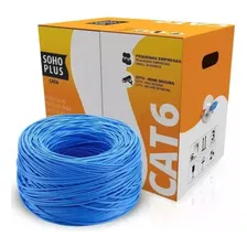 Cabo De Rede, Patch Cord Furukawa Soho Plus, Cat6 Azul - 50m Foto mini  3