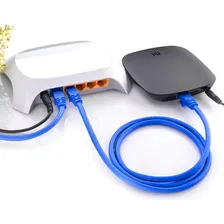 Cabo De Rede Rj45 Cabo Internet Crossover Blindado 2 Metros Foto mini 4