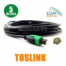 Cabo Digital Óptico Toslink 5 Metros Foto mini  2