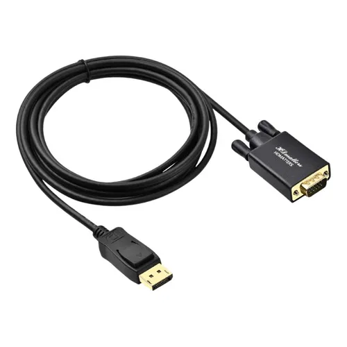 Cabo Displayport Vga Dp Vga 2m 2 Metros Monitor Vga Foto 1