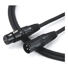 Cabo Dmx -- Balanceado -- Xlr -- 9 Metros -- Santo Angelo Lw Cor Preto Foto mini 4