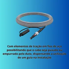 Cabo Drop 1 Fig8 300 Metros Fibra Óptica Furukawa Foto mini 4