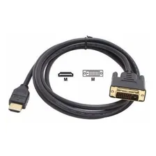 Cabo Dvi 24+1 Para Hdmi Banhado A Ouro 1,5 Metros Foto mini 2