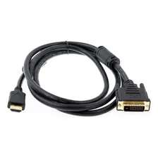 Cabo Dvi X Hdmi Conversor Hdmi Macho X Dvi Macho 1,80 Metros Foto mini 2