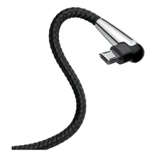 Cabo Em L Para Mobile Game Baseus Micro Usb 2.4a 1m Foto mini 3