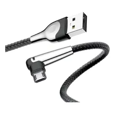 Cabo Em L Para Mobile Game Baseus Micro Usb 2.4a 1m Foto mini 2