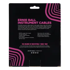 Cabo Ernie Ball P10 Reto Espiral Com 9mts Preto Blindado Foto mini 2