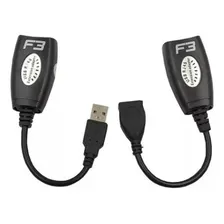 Cabo Extensor Até 45 Metros Via Patch Cord Cat5 Foto mini 1