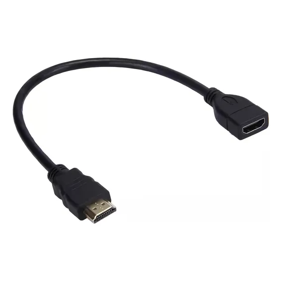Cabo extensor de cabo conector HDMI macho para HDMI fêmea Foto 1
