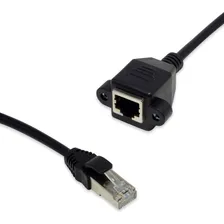 Cabo Extensor De Rede Rj45 Macho -femea 0,5m Foto mini 2