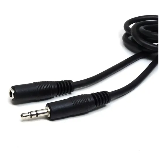 Cabo Extensor Extensão P2 3 Metros Para Celular Fone Ouvido Foto 1