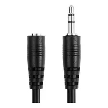 Cabo Extensor Fone P2 Femea X P2 Macho 5 Metros Áudio Foto mini  2