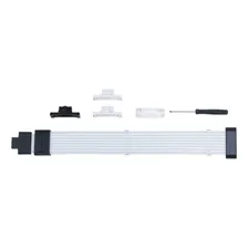 Cabo Extensor Lianli Strimer Wireless 16p 8 Leds Argb Cor Branco 5v Foto mini  3