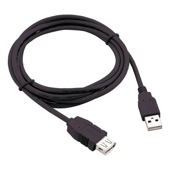 Cabo Extensor Multilaser Usb 2.0 Am/af 1,8m Wi026 - Preto Foto 1