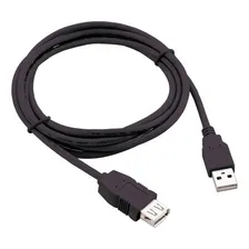 Cabo Extensor Multilaser Usb 2.0 Am/af 1,8m Wi026 - Preto Foto mini 1