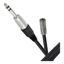 Cabo Extensor P2 P10 Estereo Fone Ouvido Retorno 15 Metros Foto mini  2