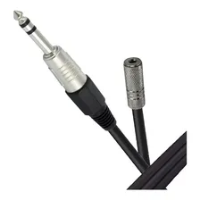 Cabo Extensor P2 P10 Stereo Fone Ouvido Retorno 5 Metros Foto mini 1