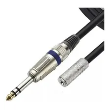 Cabo Extensor P2 P10 Stereo Fone Ouvido Retorno 5 Metros Foto mini 2