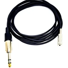 Cabo Extensor P2 P10 Stereo Fone Ouvido Retorno 5 Metros Foto mini 3