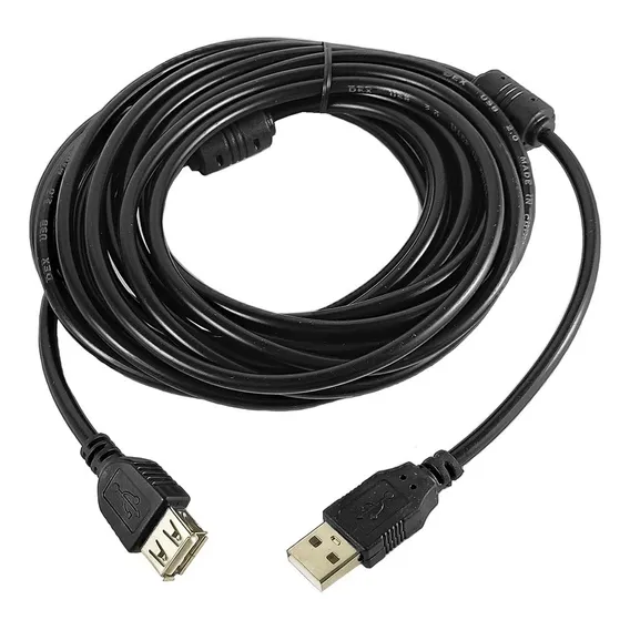 Cabo Extensor Usb 2.0 3 Metros 3m Extensão Macho Fêmea Foto 1