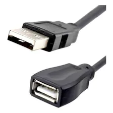 Cabo Extensor Usb 2.0 Am X Af - 3 Metros - Kit 4 Cor Preto Foto mini 2