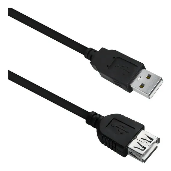 Cabo Extensor Usb 2.0 De 3 Metros Foto 1