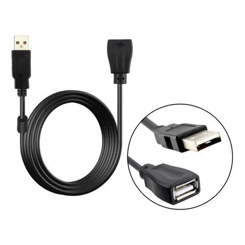 Cabo Extensor Usb 2.0 Macho X Femea 5 Metros Extensão Usb Foto 1