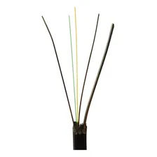 Cabo Fibra Óptica Drop 2fo 100m Mensageiro Monomodo Sm Clix Foto mini 1