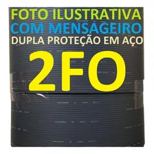 Cabo Fibra Óptica Drop 2fo 100m Mensageiro Monomodo Sm Clix Foto mini 3