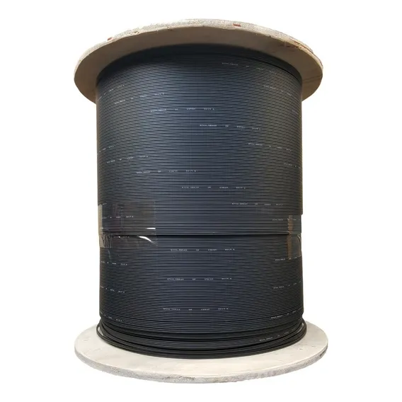 Cabo Fibra Óptica Drop 2fo Sm Mensageiro Ftth 1000m 1km Clix Foto 1