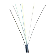 Cabo Fibra Óptica Drop 4fo 500m Mensageiro Monomodo Clix Foto mini 1