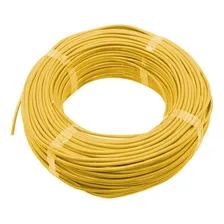 Cabo Fio Flexivel Corfio Fio 750v 2.5mm Rolo 100m Amarelo Foto mini 3