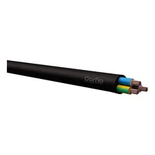 Cabo Fio Flexivel Pp Corfio Fio 500v 3 Rolo 15m Preto Foto mini  3