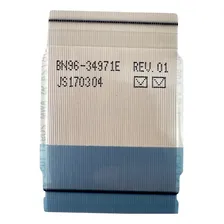 Cabo Flat Bn96-34971e Tv Para Samsung Un40j5300ag Kit Com 2 Foto  mini 1