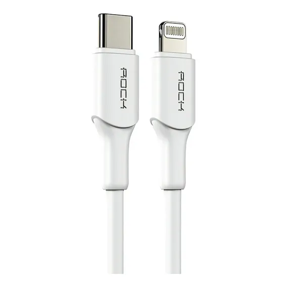 Cabo Flex 2m Turbo Usb Type-c Lightning Ultra Resistente Cor Branco Foto 1