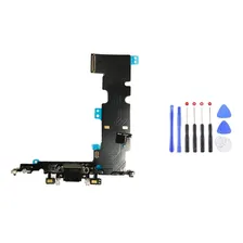 Cabo Flex Conector Carga Dock Usb Para iPhone 8 Plus + Kit Foto mini 1