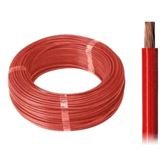 Cabo Flex Cristal Som Profissional Vermelho - Dni Hyb1600cc Foto 1