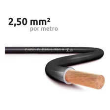 Cabo Flexivel 002.50mm 750v Preto 25 Mts Sil Foto mini  2
